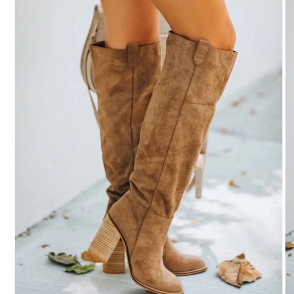 Mi.iM Shoes - Miim Size 9 faux suede knee high boots 9